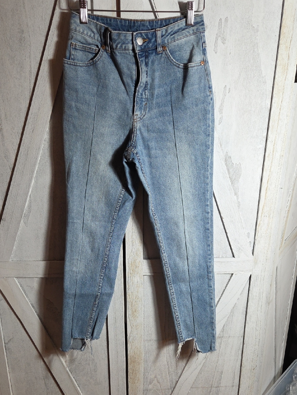Cheap Monday Donna Dollar Blue Skinny Jeans Size 25